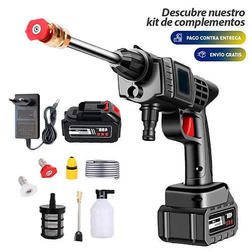 HIDROLAVADORA INALAMBRICA DE ALTA PRESION + MALETIN GRATIS
