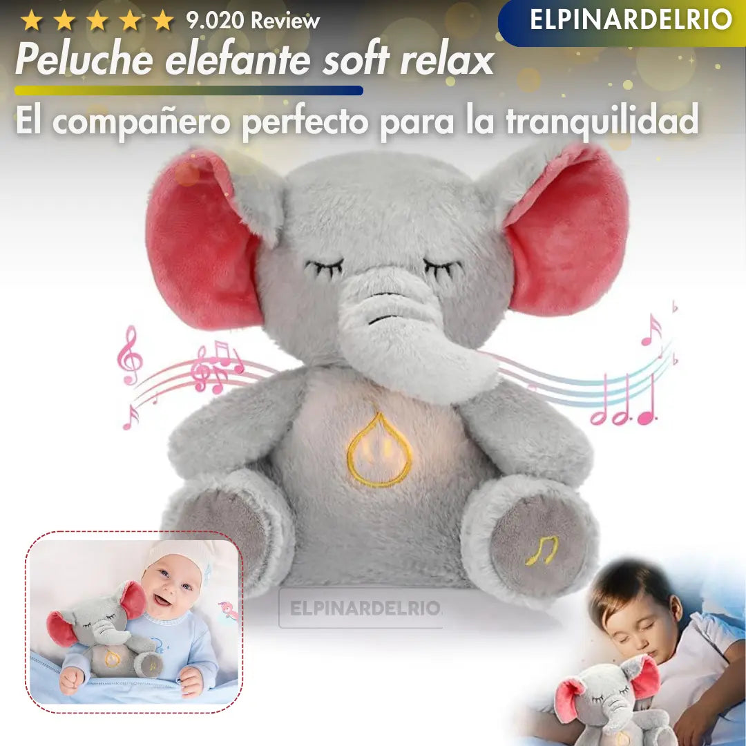 Peluche elefante soft relax