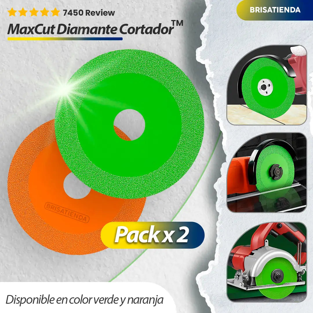 Pack x 2 MaxCut DiamanteCortador™