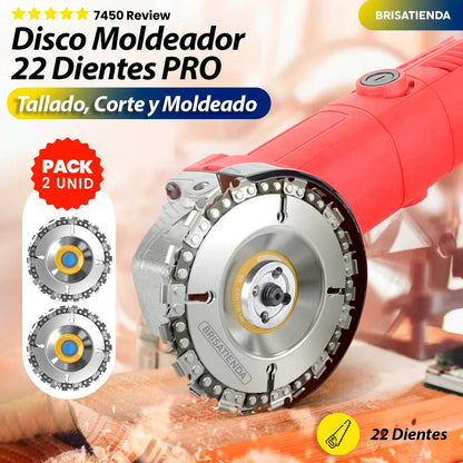 Disco Moldeador 22 Dientes PRO 50% OFF