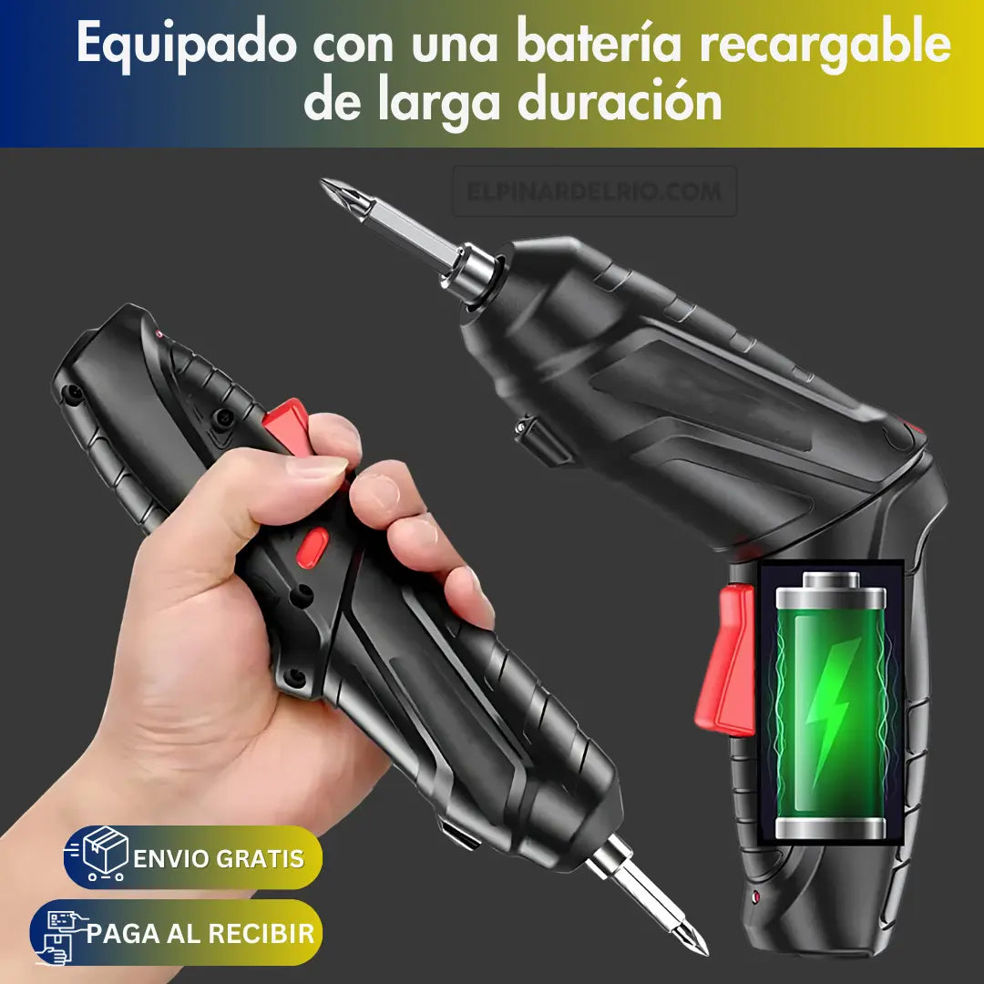 KIT Destornillador Recargable Fix Master