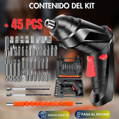 KIT Destornillador Recargable Fix Master