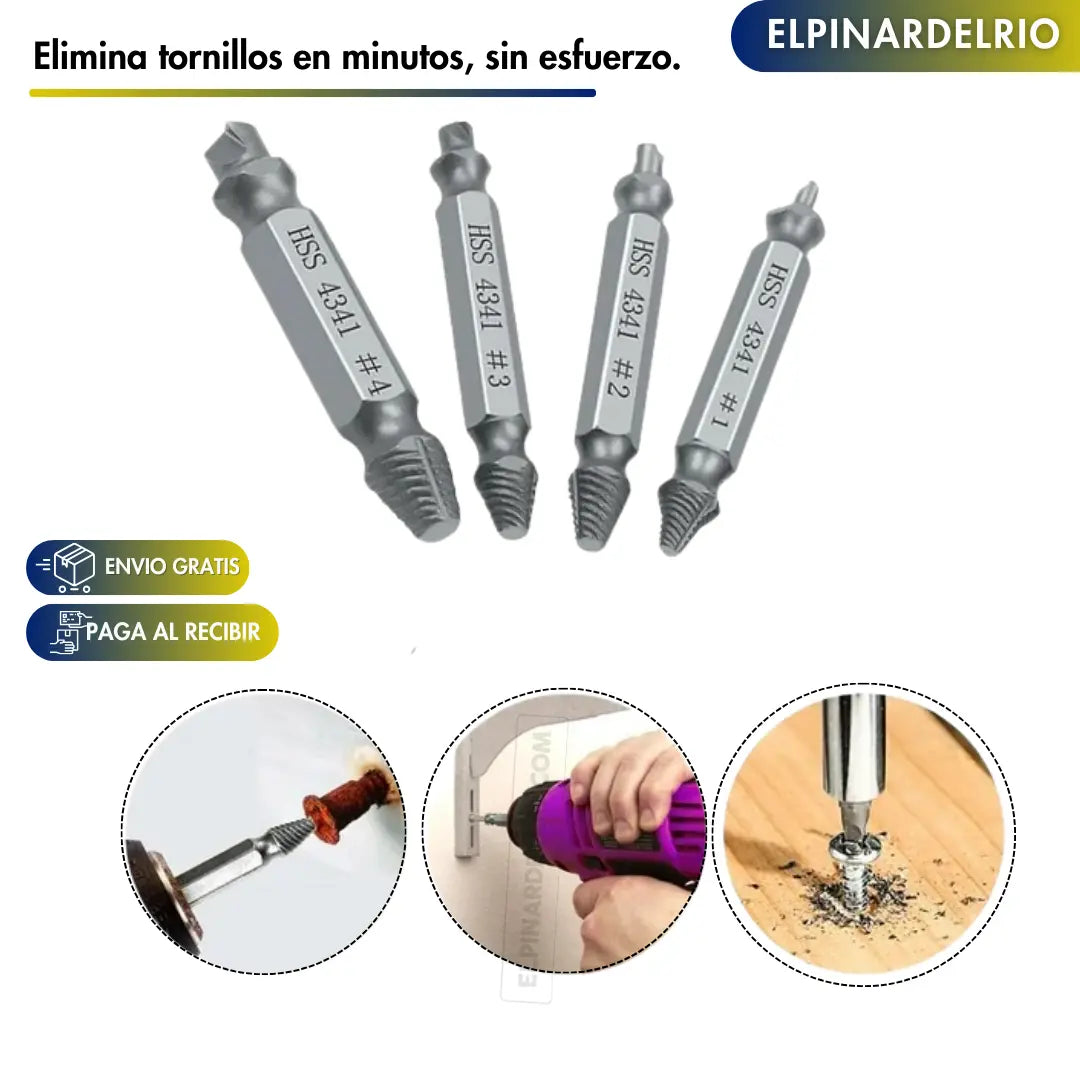 KIT Extractor TornilloFixer