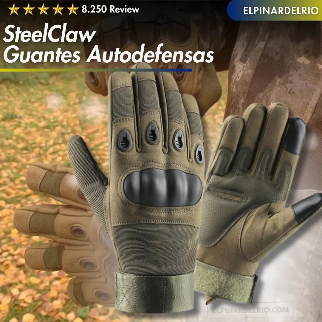PACK X 2 SteelClaw Guantes Autodefensas