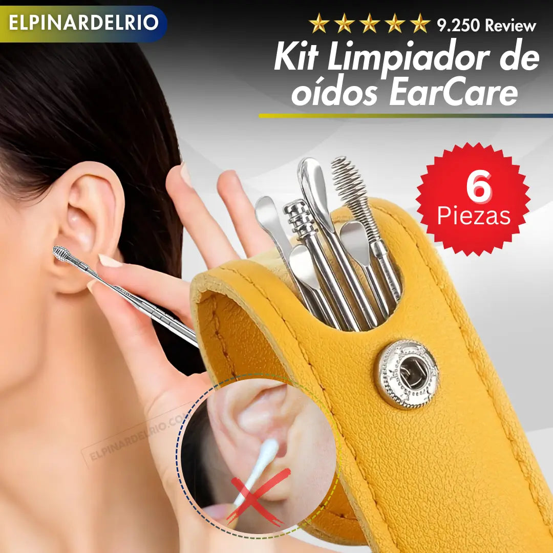 PAGA 1 Y LLEVA 2Kit Limpiador de oídos EarCare