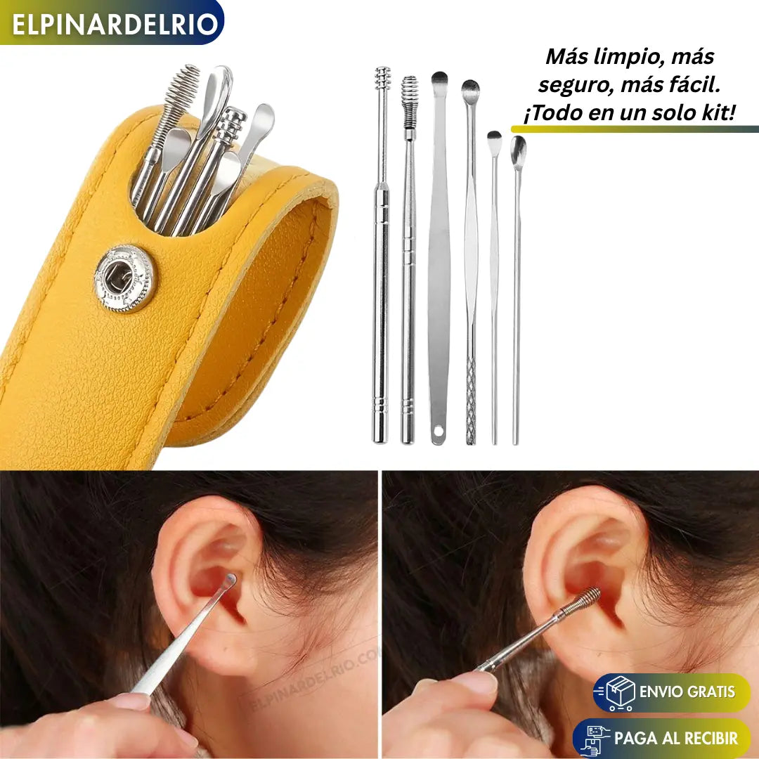 PAGA 1 Y LLEVA 2Kit Limpiador de oídos EarCare