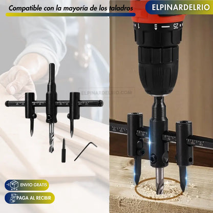Oferta paga 1 lleva 2 Cortador de agujeros Adjustable Perfect
