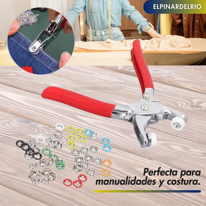 Remachadora Para Ropa ClickBotón Pro