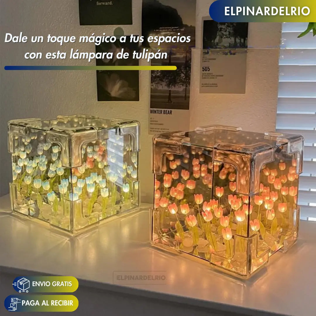 Lampara Tulipan Glow