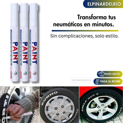 Marcadores WheelMark para llantas PAGA 3 LLEVA 5