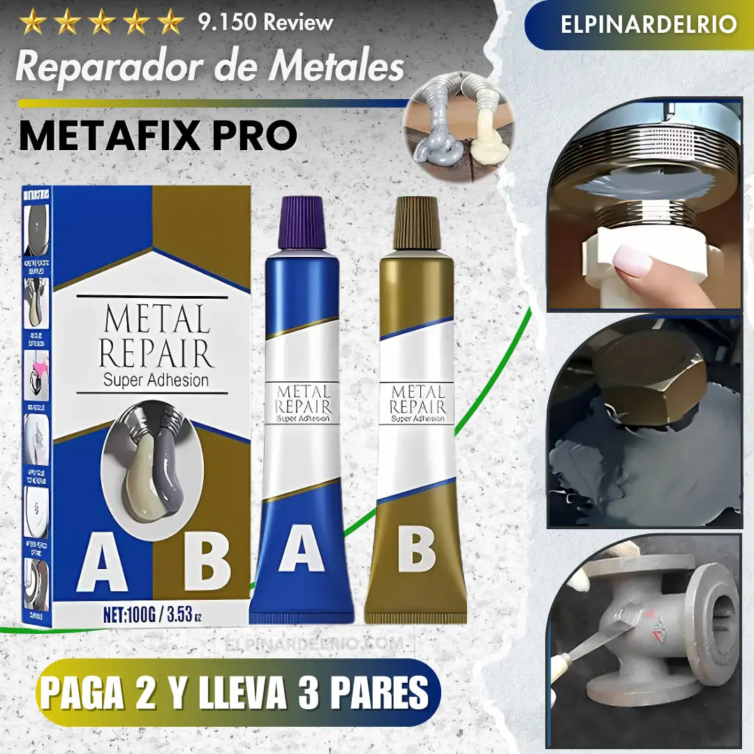 PAGA 2 Y LLEVA 3 PARES Reparador de metales MetaFix Pro