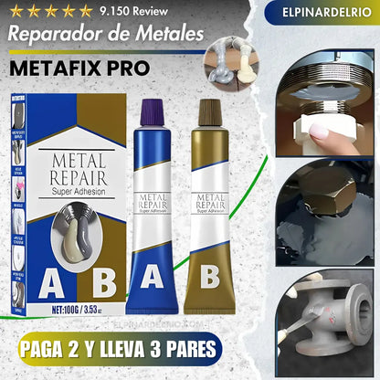PAGA 2 Y LLEVA 3 PARES Reparador de metales MetaFix Pro
