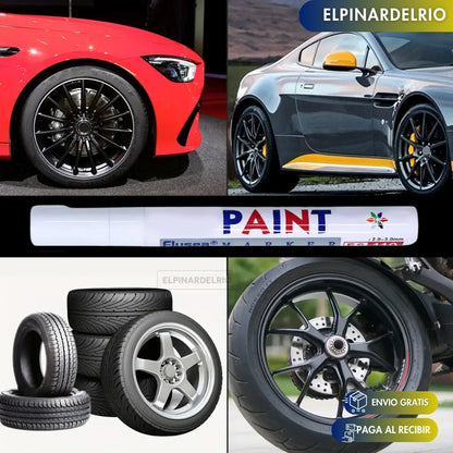 Marcadores WheelMark para llantas PAGA 3 LLEVA 5
