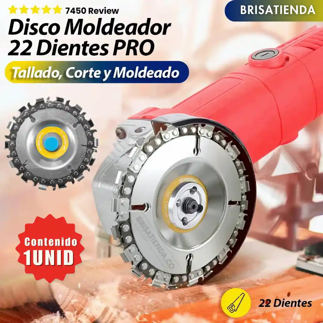 Disco Moldeador 22 Dientes PRO 50% OFF
