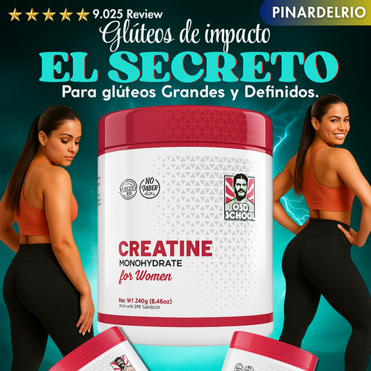 Creatina Monohidratada Power Women™  + Guía Exclusiva para Definir Abdominales