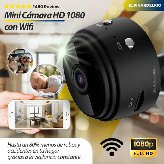 Mini Camara HD 1080 con WIFI