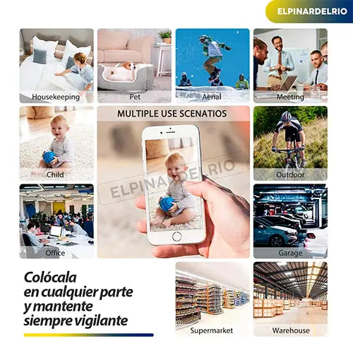 Mini Camara HD 1080 con WIFI