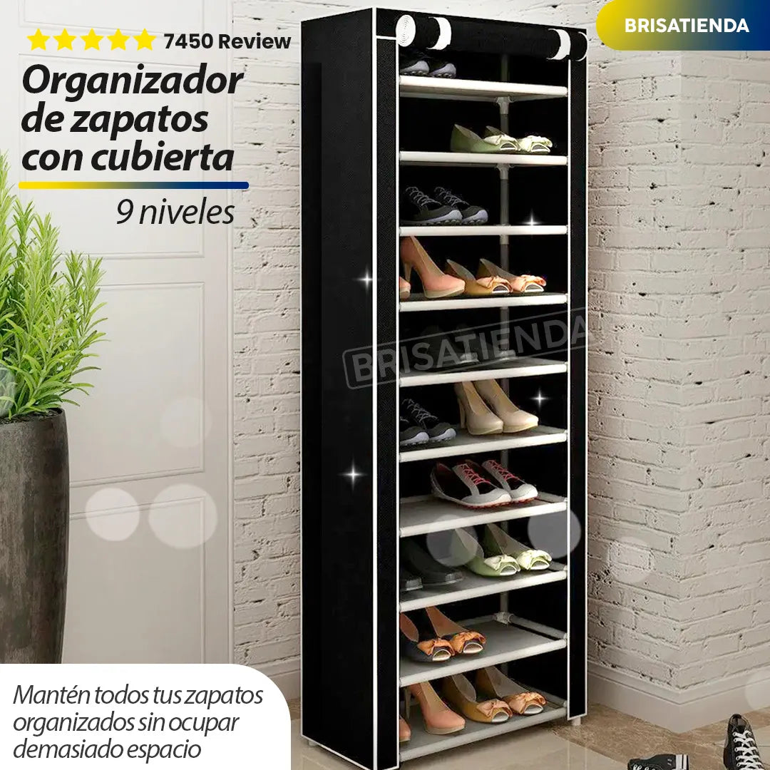 Organizador de zapatos con Cubierta