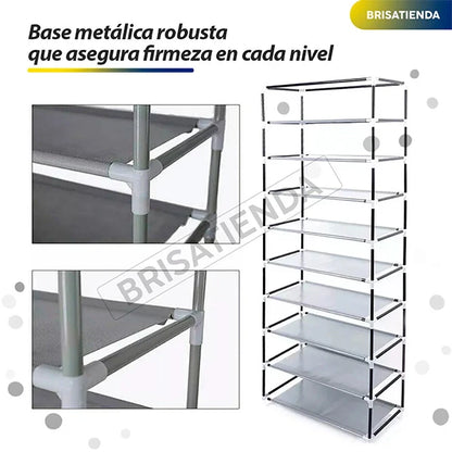 Organizador de zapatos con Cubierta