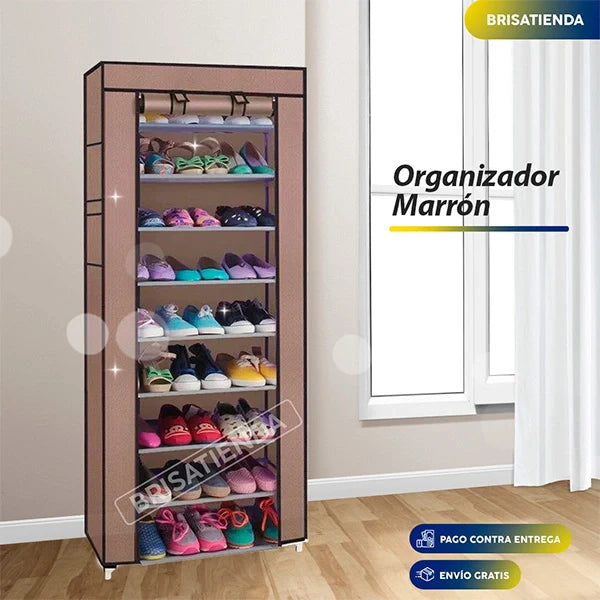 Organizador de zapatos con Cubierta