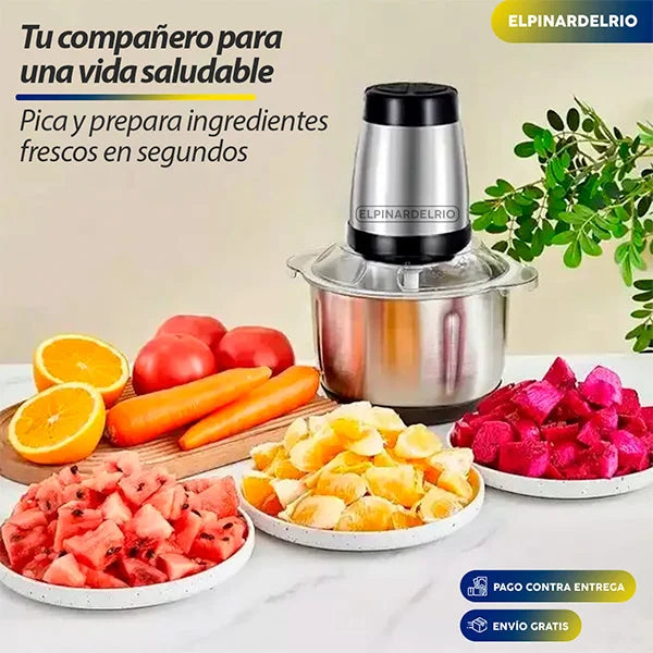 Procesador de Alimentos Premium MaxiPica + Recetario Gratis