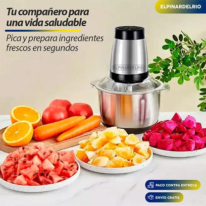 Procesador de Alimentos Premium MaxiPica + Recetario Gratis